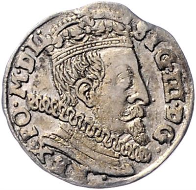 Sigismund III. 1587-1632 - Mince, medaile a papírové peníze