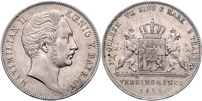 Bayern, Maximilian II. 1848-1864 - Monete