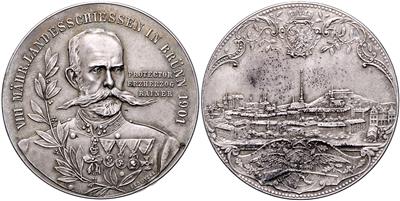 Brünn (Brno), VIII. Mährisches Landesschießen 1901 - Coins