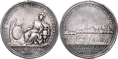 Einnahme von Lille 1707 - Münzen