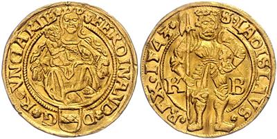 Ferdinand I. GOLD - Münzen