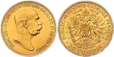 Franz Josef I. GOLD - Münzen