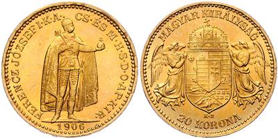 Franz Josef I. GOLD - Münzen