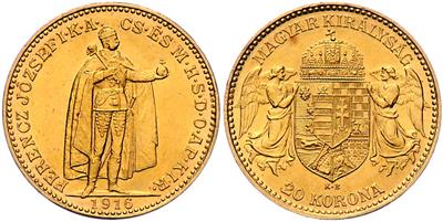 Franz Josef I. GOLD - Münzen