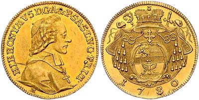 Hieronymus v. Colloredo GOLD - Coins
