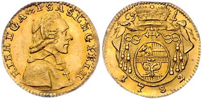 Hieronymus v. Colloredo GOLD - Mince