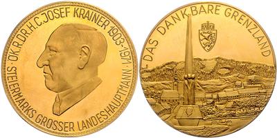 Josef Krainer Senior 1903-1971 GOLD - Coins