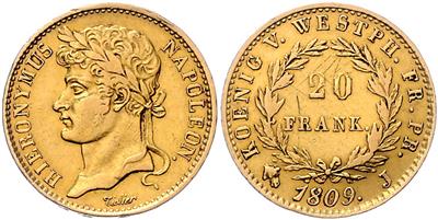 Königreich Westfalen, Hieronymus Napoleon 1807-1813 GOLD - Mince