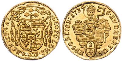 Leopold Anton Eleutherius v. Firmian GOLD - Coins