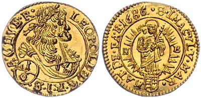 Leopold I. GOLD - Coins