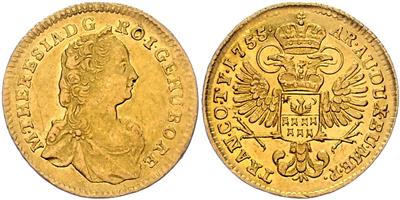 Maria Theresia GOLD - Mince