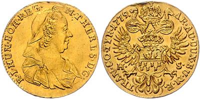 Maria Theresia GOLD - Mince