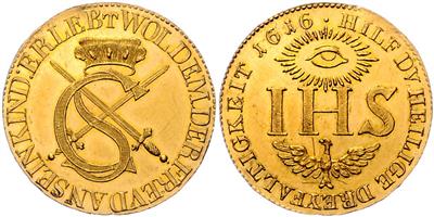 Sachsen A. L., Johann Georg I.1611-1656 GOLD - Monete