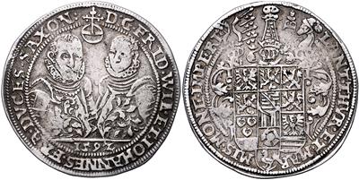 Sachsen-Weimar, Friedrich Wilhelm und Johann 1573-1603 - Mince