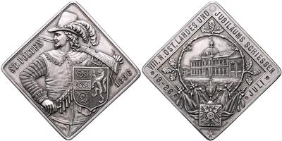 St. Pölten, 8. NÖ Landesund Jubiläumsschießen, 1896 - Coins