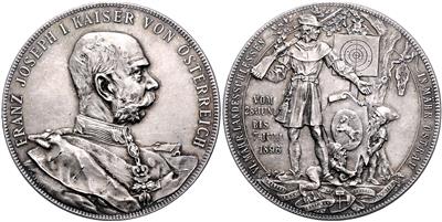 VI. mährisches Landesschießen in Mährisch Ostrau vom 28. Juni bis 7. Juli 1896 - Coins