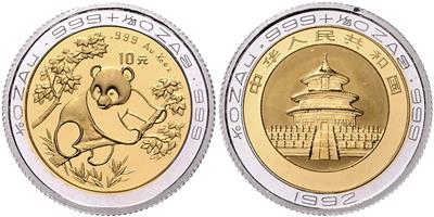 China, Volksrepublik- Panda GOLD - Mince