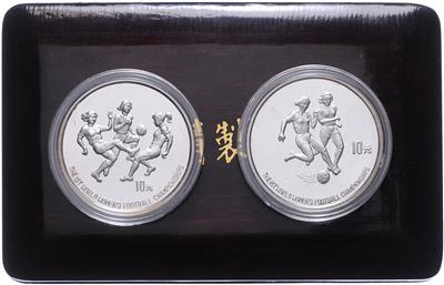 China, VolksrepublikFrauenfußball WM 1991 - Coins