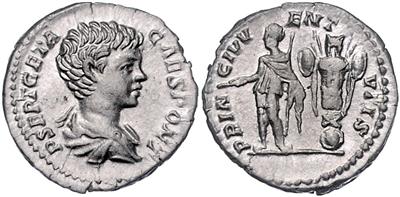 Geta als Caesar 198-209 - Monete