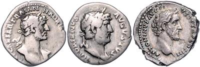 Hadrianus bis Antoninus Pius 117-161 - Münzen