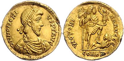 Honorius 383-423 GOLD - Monete