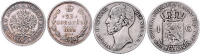 Internationale Silbermünzen - Monete
