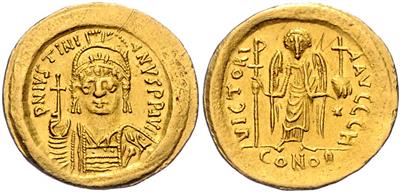 Iustinianus I. 527-565, GOLD - Mince