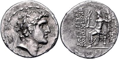 Könige von Syrien, Alexander I. Balas 152-145 v. C. - Monete
