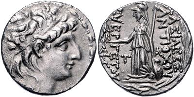 Könige von Syrien, Antiochos VII., 138-129, posthum - Mince