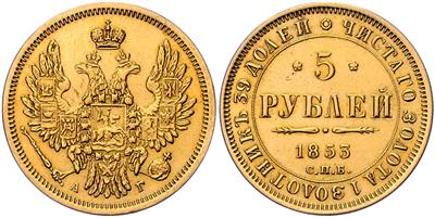 Nikolaus I. 1825-1855 GOLD - Monete