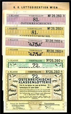 Österreichische Klassenlotterie - Münzen