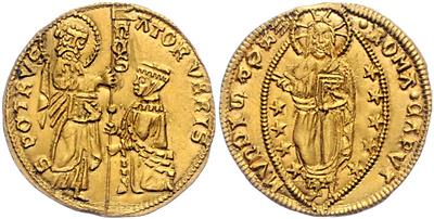 Römischer Senat 1350-1439 GOLD - Mince