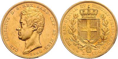 Sardinien, Karl Albert 1831-1849 GOLD - Coins