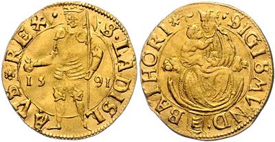 Sgismund Bathori 1581-1602 GOLD - Coins