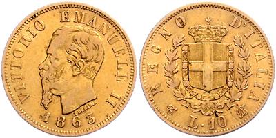 Vittorio Emmenuele II. 1861-1878 GOLD - Münzen