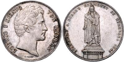 Bayern. Ludwig I. 1825-1848 - Münzen, Medaillen und Papiergeld