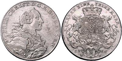 Brandeburg-Bayreuth, Friedrich Christian 1763-1769 - Münzen, Medaillen und Papiergeld
