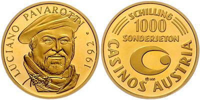 Casinos Austria GOLD - Monete, medaglie e cartamoneta