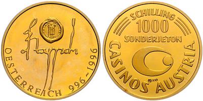 Casinos Austria GOLD - Coins, medals and paper money