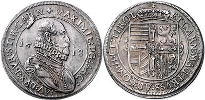 Eh. Maximilian als Hochmeister des deutschen Ritterodens - Münzen, Medaillen und Papiergeld