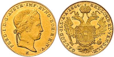 Ferdinand I. GOLD - Münzen, Medaillen und Papiergeld