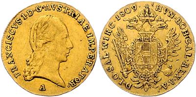 Franz I. GOLD - Münzen, Medaillen und Papiergeld