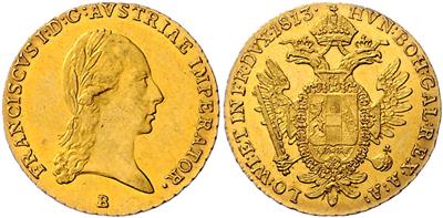 Franz I. GOLD - Münzen, Medaillen und Papiergeld