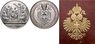 Franz Josef I.- 25jähriges Regierungsjubiläum 1873 - Münzen, Medaillen und Papiergeld