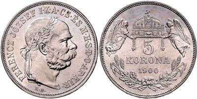 Franz Josef I. - Coins, medals and paper money