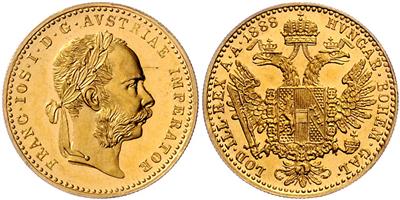 Franz Josef I. GOLD - Mince, medaile a papírové peníze