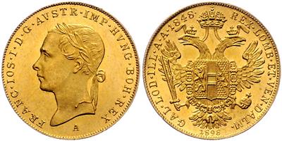 Franz Josef I. GOLD - Münzen, Medaillen und Papiergeld