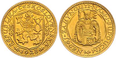 GOLD - Coins, medals and paper money