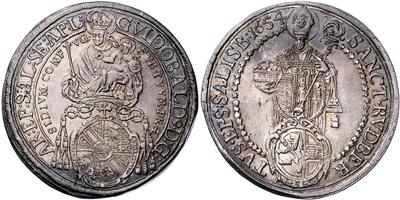 Guidobald v. Thun und Hohenstein - Coins, medals and paper money