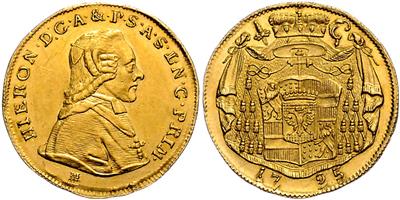 Hieronymus v. Colloredo, GOLD - Coins, medals and paper money